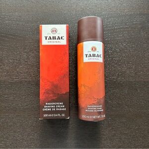 NEW in Box 2 Pack Tabac by Maurer & Wirtz for Men Shaving Cream & Foam 100/200ml